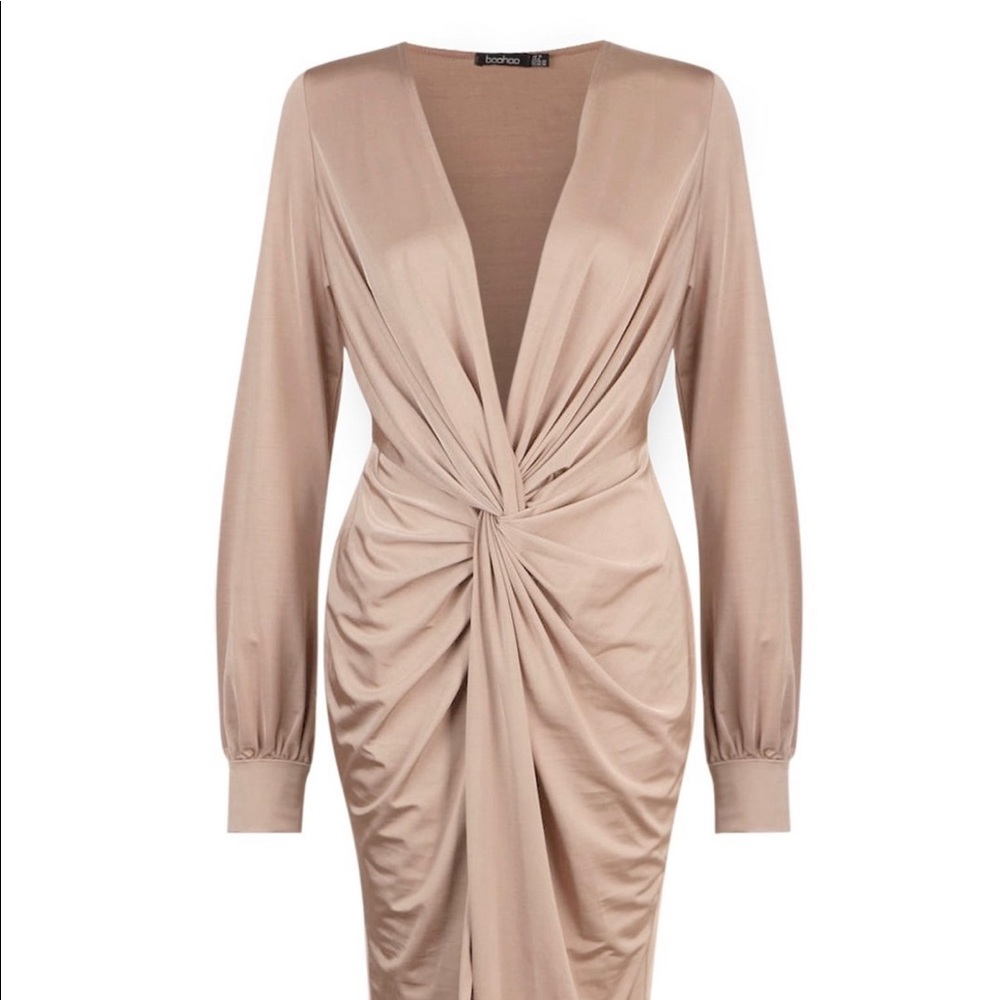 Boohoo Wrap Dress